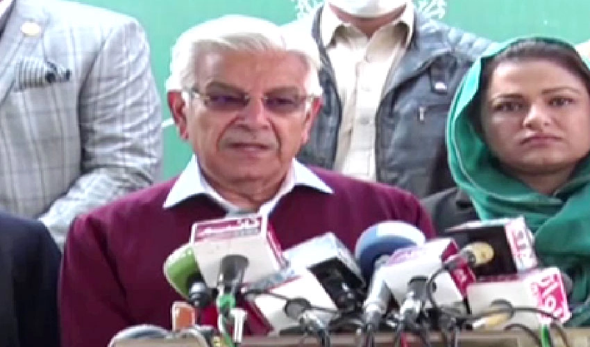 We have tabled no-trust, they can dissolve assembly if they have confidence: Khawaja Asif