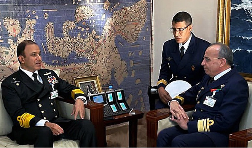 CNS Amjad Niazi, Moroccan Naval Chief discuss regional maritime security