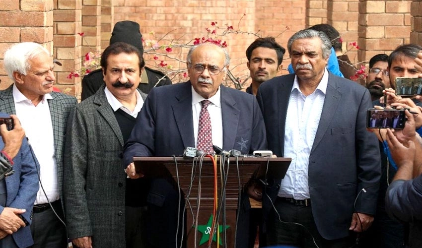 Najam Sethi assumes charge as PCB Management Committee chairman