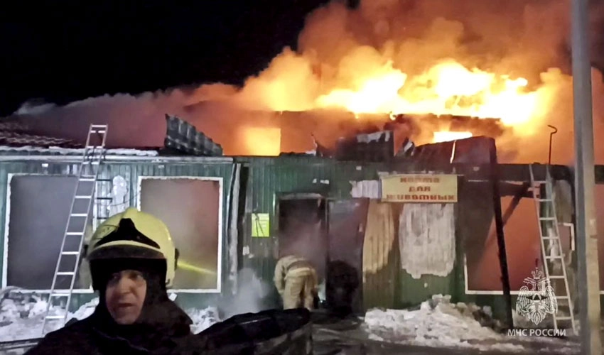 Blaze kills 22 in Russian home for elderly