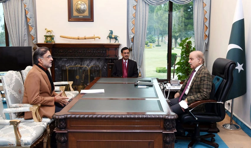 PM Shehbaz Sharif, Qamar Zaman Kaira discuss overall political situation
