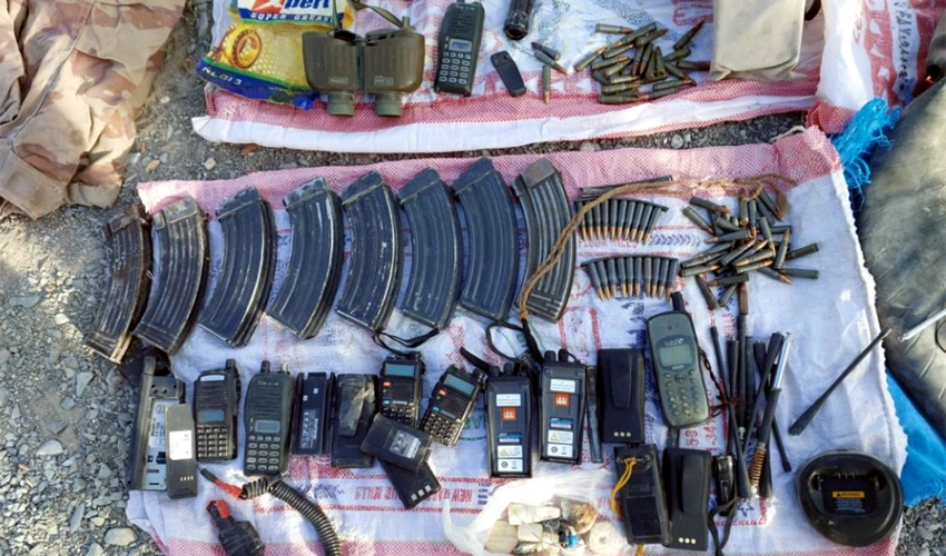 Security forces foil terror plan in Chaghi, recovers weapons cache