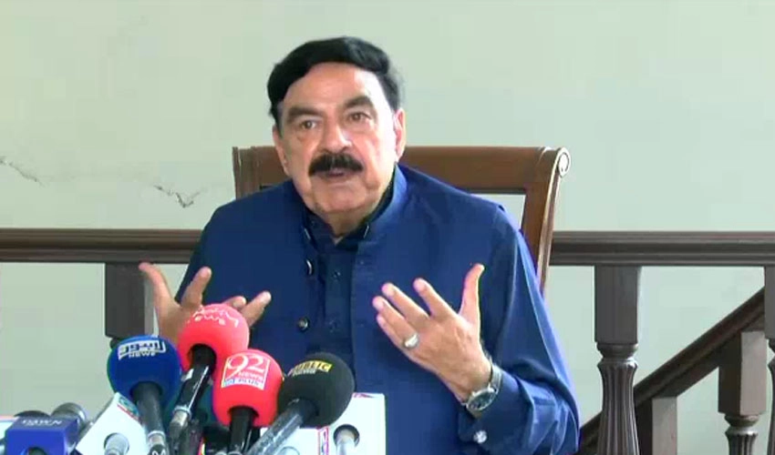 Election should also be on agenda of NSC meeting today: Sheikh Rasheed