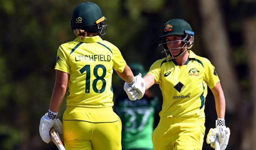 Australian women thrash Pakistan by 10 wickets to take unassailable lead
