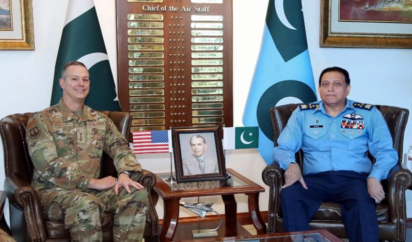 Air Chief Zaheer Sidhu, Commander US AFCENT agree to further optimize military-to-military ties