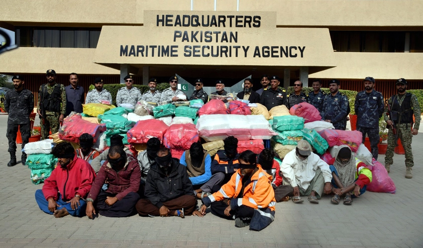 Pak Navy, PMSA and Customs Enforcement seize 1,450 kg of drugs worth Rs15 billion