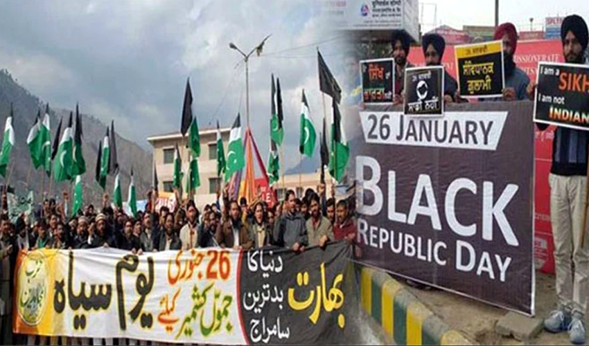 Kashmiris observe Black Day across world