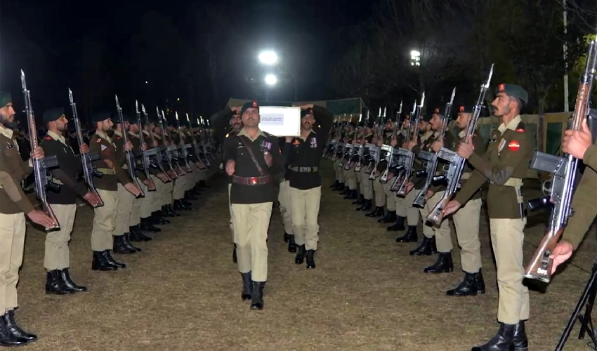 Two Pak Army officers martyred in Kohlu buried with full military honours