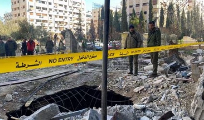 Israeli missile strikes building in central Damascus, five dead