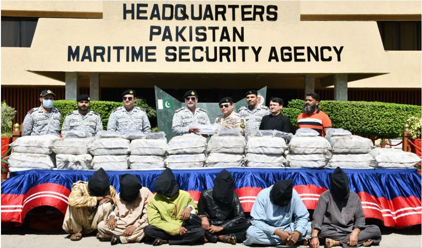 Pakistan Navy, PMSA and ANF seize narcotics worth Rs3 billion