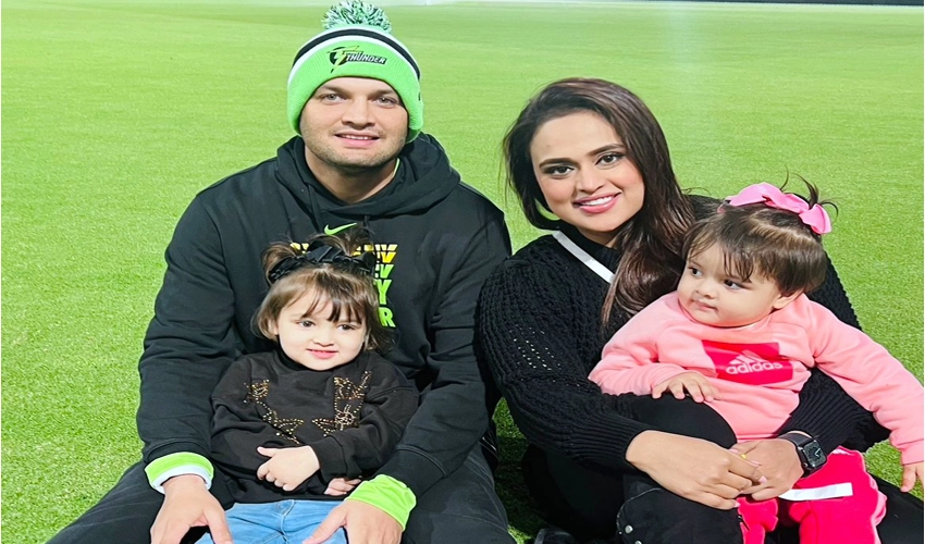 Usman and Sobia – an iconic power couple of cricket and showbiz