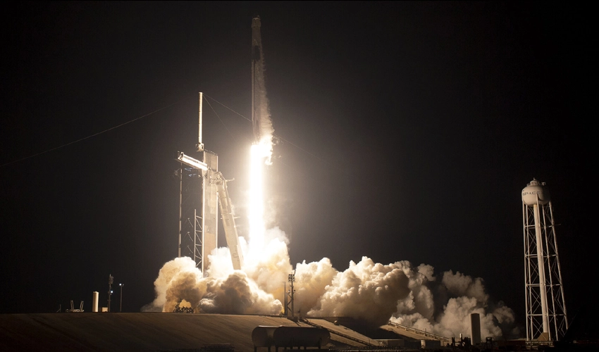 SpaceX Dragon crew blasts off for International Space Station