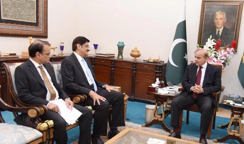 PM Shehbaz Sharif, Sindh CM Murad Ali Shah discuss reservations on census
