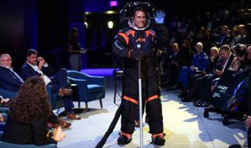 Prototype spacesuit for future NASA mission to Moon unveiled
