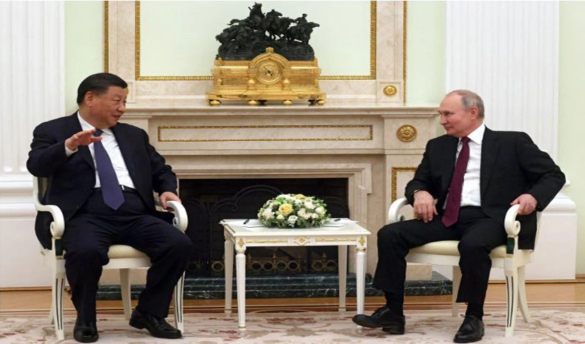 Chinese President Xi calls Russia ties priority on Moscow trip