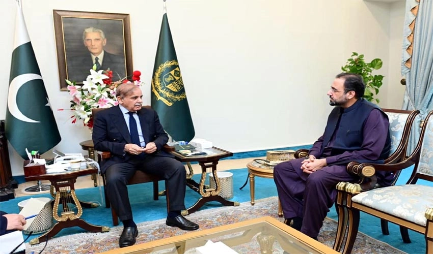 PM Shehbaz Sharif, Ch Salik Hussain discuss overall political situation