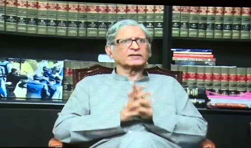 Chief justice is firmly standing against 'Doctrine of Necessity': Aitzaz Ahsan