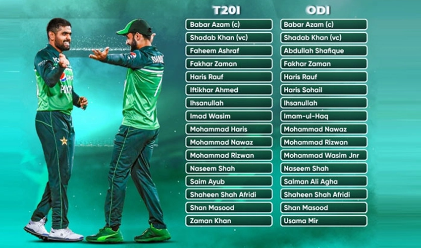 Shaheen Afridi named in T20I, ODI squads for series against New Zealand
