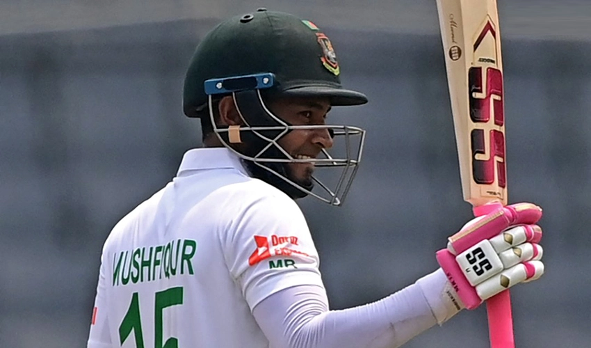 Mushfiqur ton puts Bangladesh in control of Ireland Test