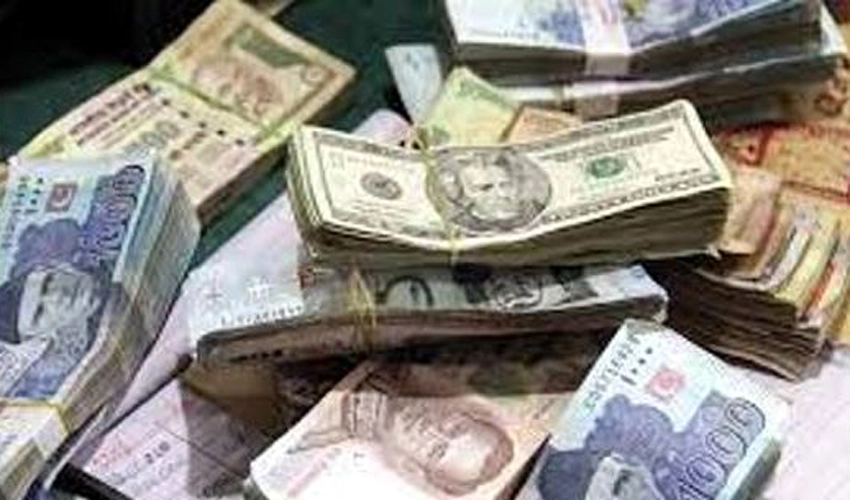 Rupee gains 43 paisas against dollar in interbank, closes at Rs283.46