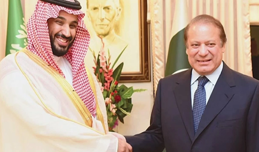 Nawaz Sharif, Saudi crown prince discuss solution to problems being faced by Pakistan