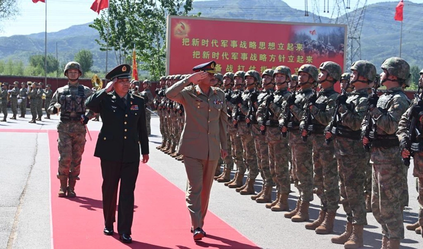 COAS Asim Munir accorded a warm welcome on first day of his official visit to China