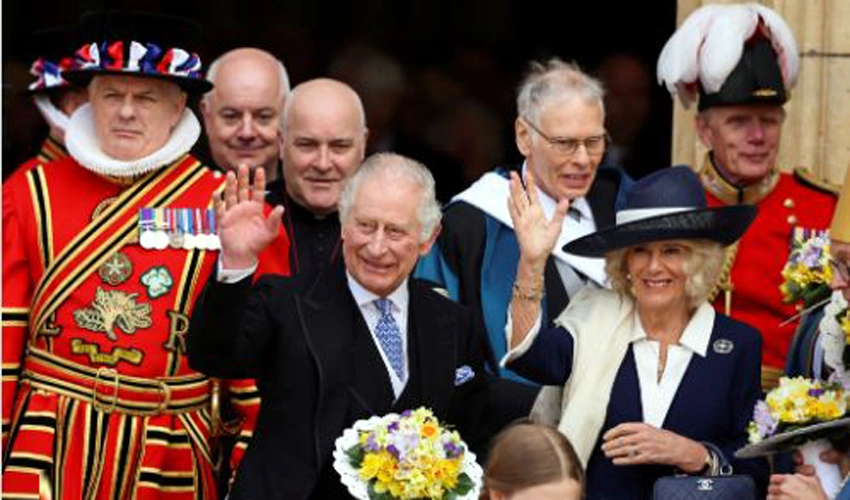Charles and Camilla's 'modern family' attend the coronation