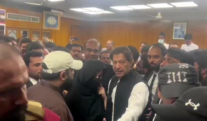 PTI chairman Imran Khan, Bushra Bibi among 80 people placed on no-fly list
