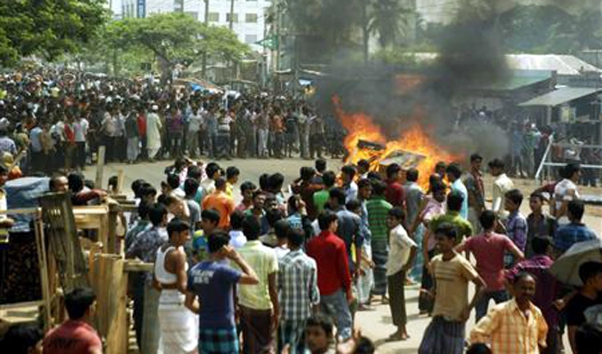 Killing of Bangladesh trade union leader sparks protest