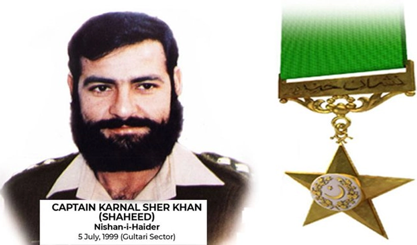 PM Shehbaz Sharif, CJCSC, services chiefs pay tributes to Captain Karnal Sher Khan Shaheed