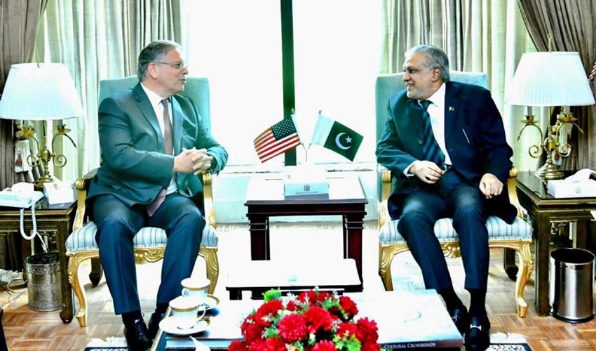 Ishaq Dar, Donald Blome agree to promote bilateral economic and trade ties