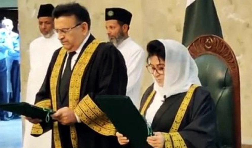 Justice Mussarat Hilali takes oath as SC judge