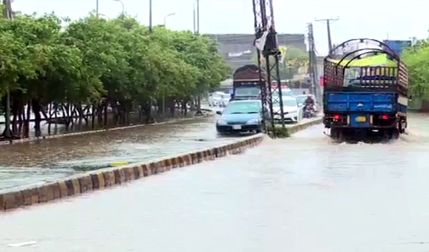 Incessant rain turns roads and streets into ponds, inundates low-lying areas in Lahore