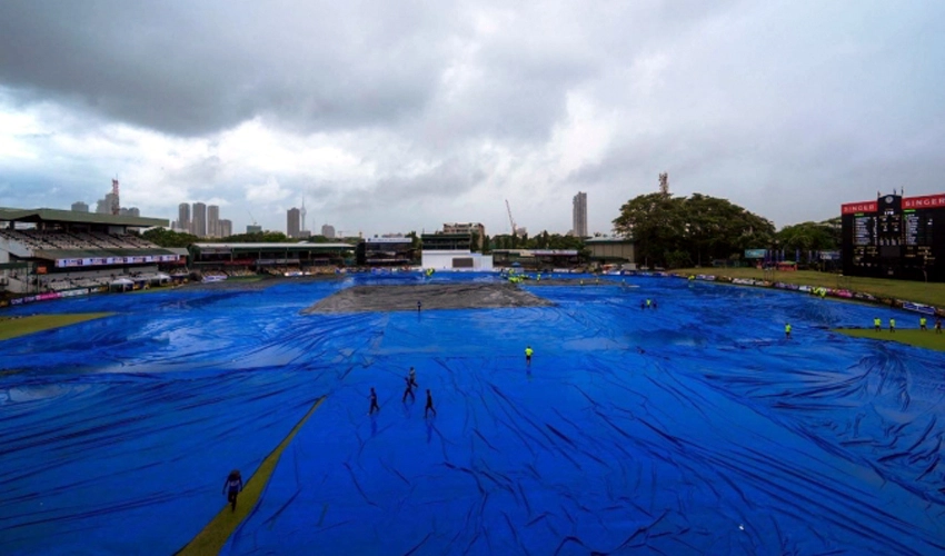 Rain spoils 2nd day as Pakistan take 12-run lead against Sri Lanka