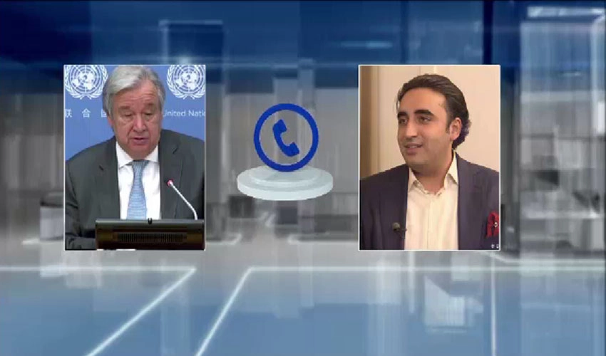 Bilawal, Guterres discuss post-flood recovery