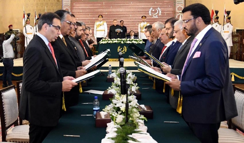 18-member caretaker cabinet takes oath