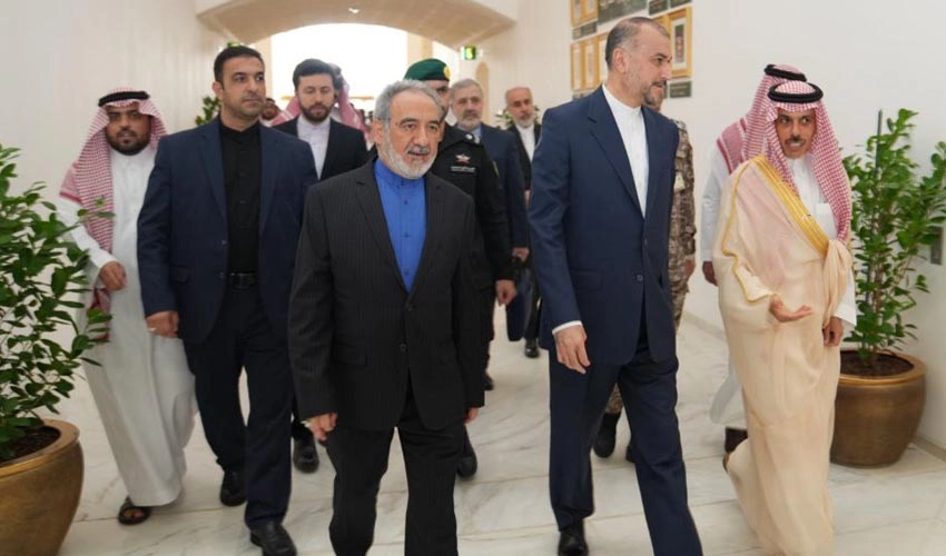 Iran FM touts unity on first Saudi visit since ties restored