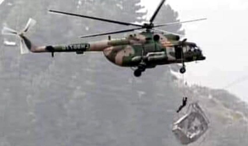 Army successfully completes operation, rescues all eight individuals stranded in Battagram cable car