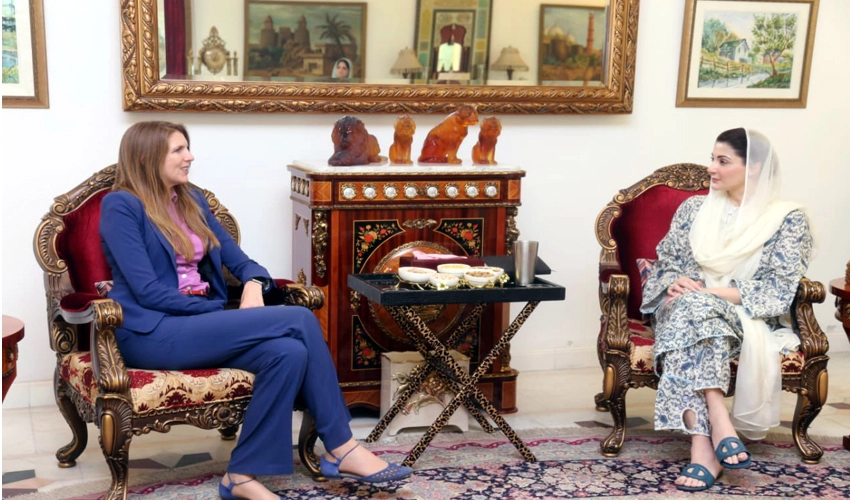 Maryam, British discuss ways to extend cooperation in education, women empowerment