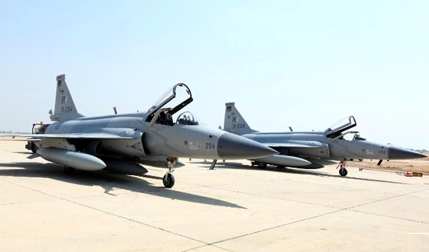 PAF JF-17 Thunder participates in Multi-National Air Exercise 'Bright Star 2023' at Egypt