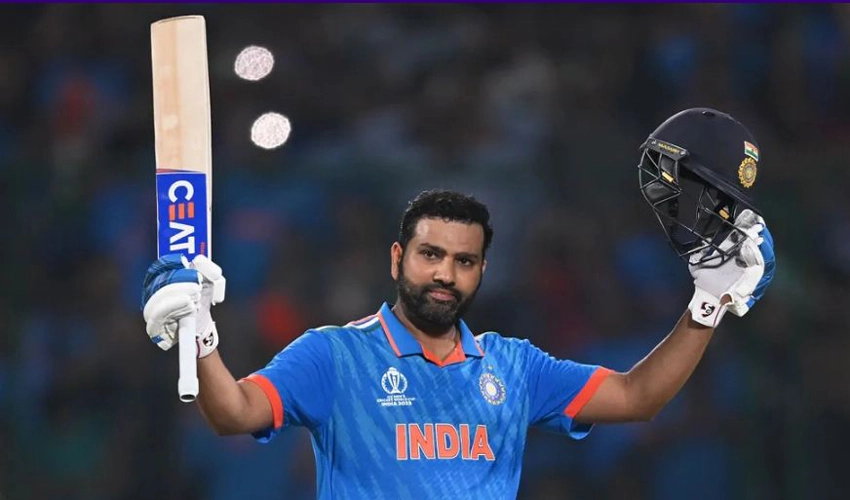 Rohit's record ton powers India to World Cup win over Afghanistan