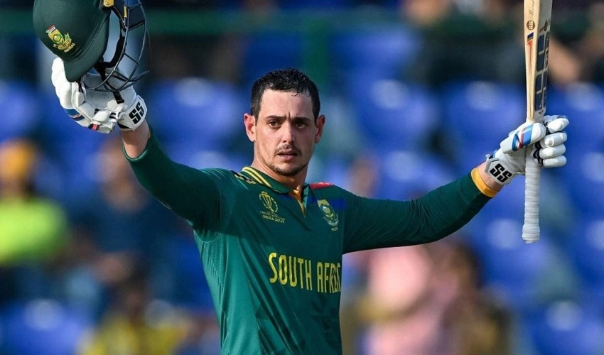 De Kock stars as South Africa crush go-slow Australia in World Cup