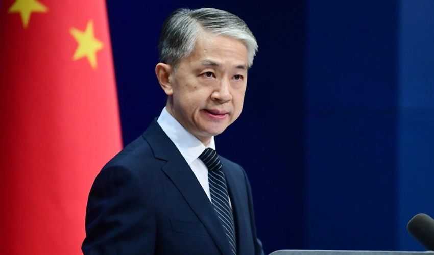 China, Arab countries share similar position on Palestinian issue: Wang Wenbin