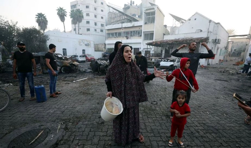 Doctors and nurses among 877 Palestinians martyred in Israeli bombardment on Gaza hospital