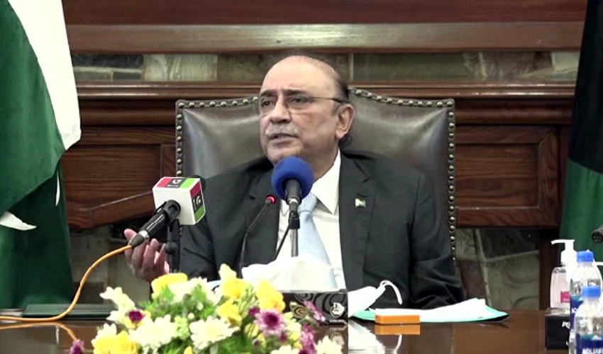 Some people make allies for power, people are enough for us: Asif Zardari