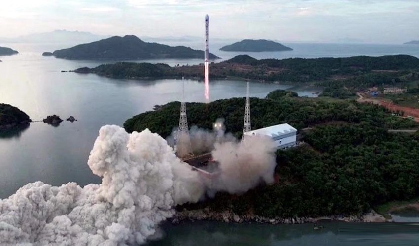 North Korea fires 'military spy satellite' southwards: Seoul military