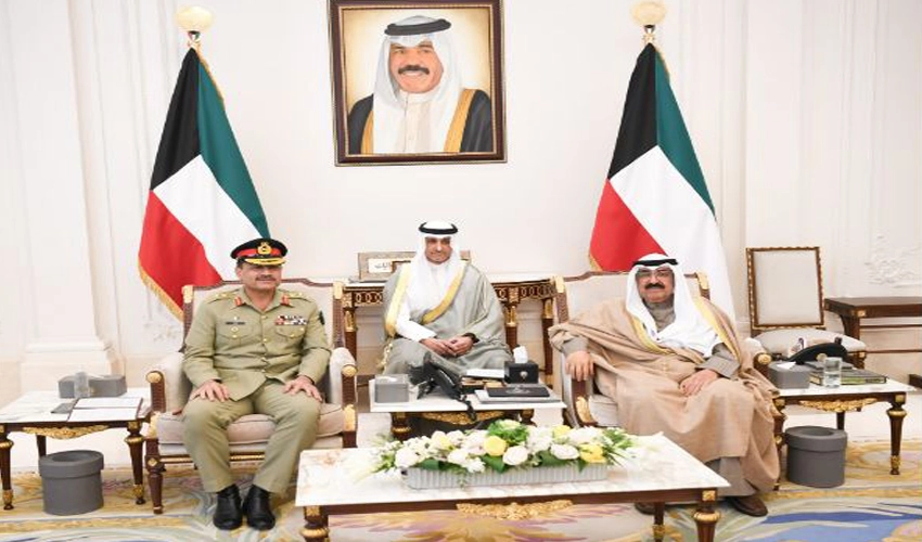 COAS General Asim Munir calls on Kuwait crown prince