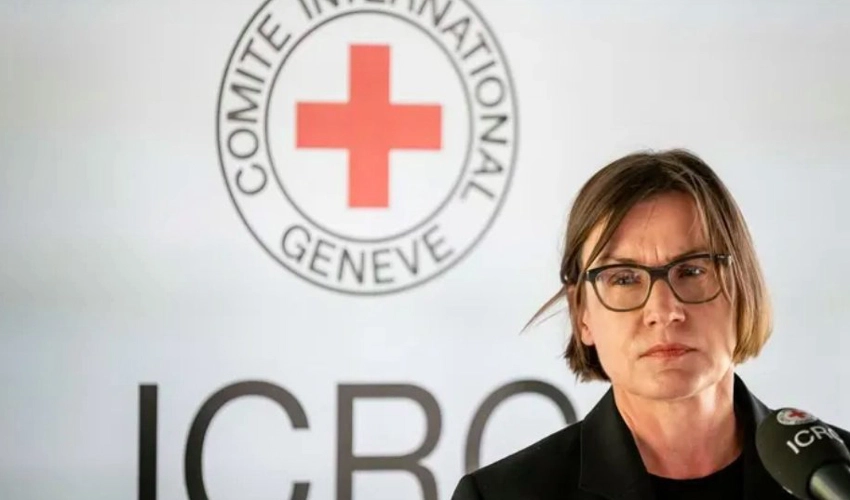 Red Cross chief arrives in Gaza, says suffering 'intolerable'