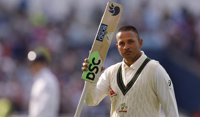 Australian cricketer Usman Khawaja vows to fight Gaza message ban