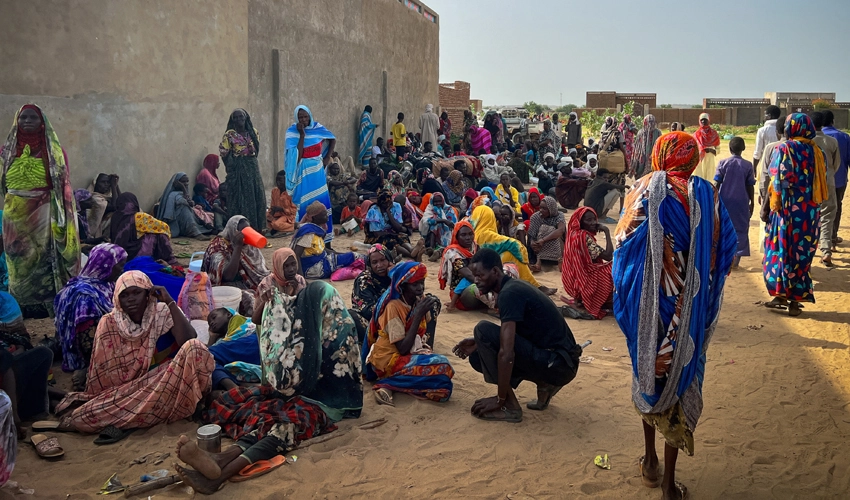 Displaced families flee again as Sudan war spreads